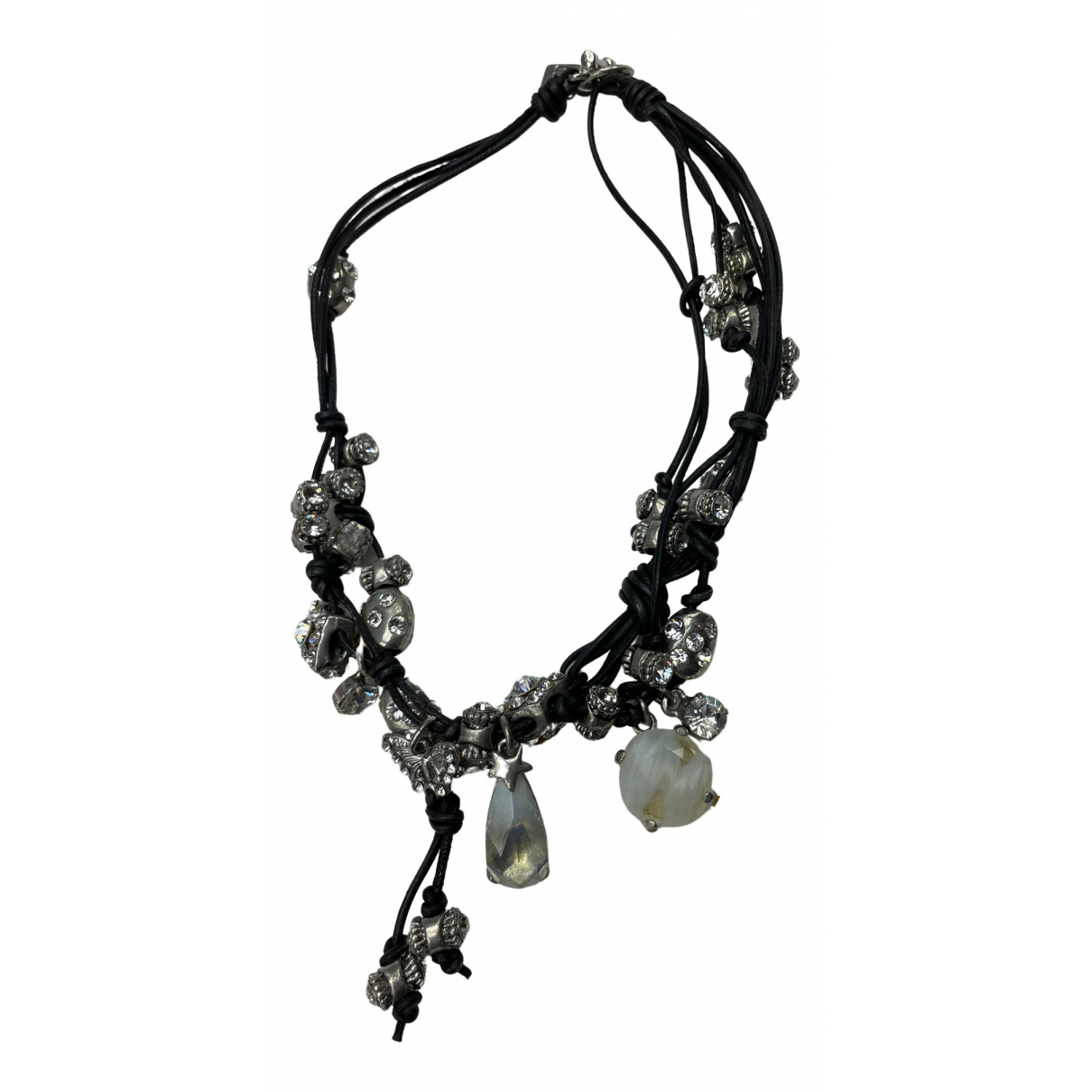 Crystal necklace Rodrigo Otazu Silver 
